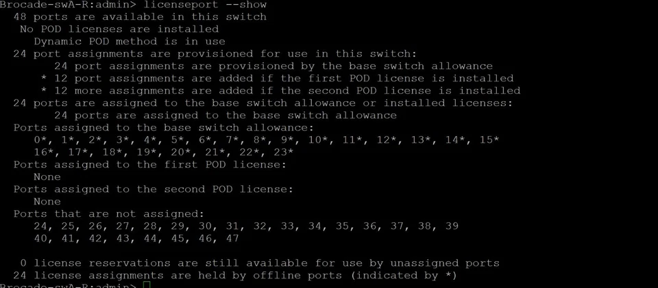 Brocade 6510 48-Port BR-6510-24-16G-R FC Switch *24 Active* No PSUs - Image 2 of 4