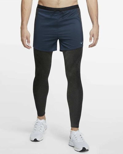 Hybrid Pants Tights Shorts Blue 