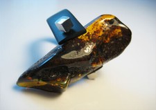 Genuine Baltic AMBER Massive Natural Ring