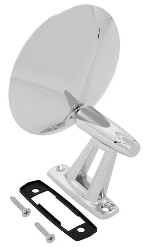 1962-76 Dodge Plymouth; A & B-Body; Outer Door Mirror; Viewmaster Style; Manual;