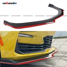 For 16-21 Camaro SS / 19-21 LS LT RS Red-Line Front Bumper Lip Splitter Spoiler
