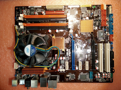 ASUS P5Q3 REV 1.00G + Core2 E8400 [Socket LGA-775] Motherboard