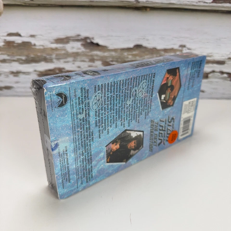 Star Trek VHS Tape The Next Generation Dark Page Episode 159 New Factory Sealed - Image 4 of 4