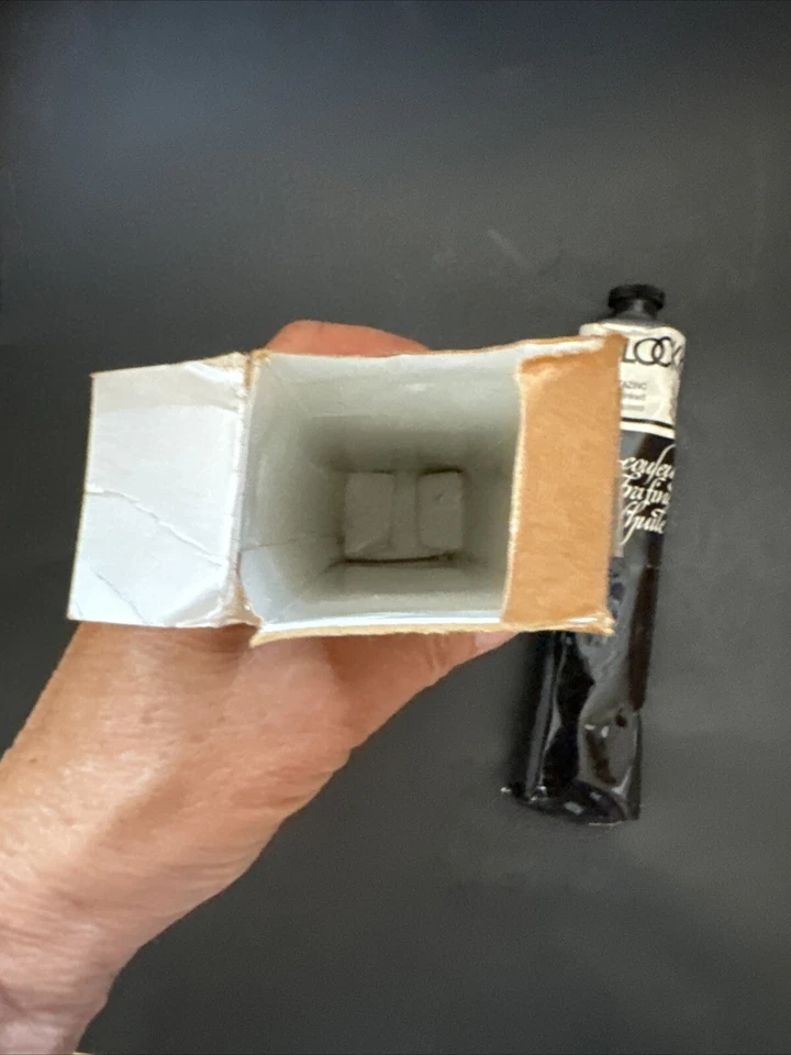 Vintage Blockx Titazinc White Oil Paint 60ML Tube New Unused Made in Belgium NOS - Image 2 of 4