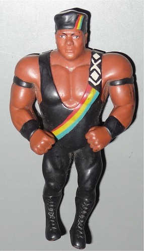FAAROOQ - WWF BendEms Series 5 Just Toys Wrestling...