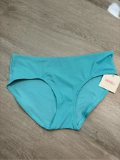 Ruby Ribbon Blue Swimwear Bottoms Sz Small NWT