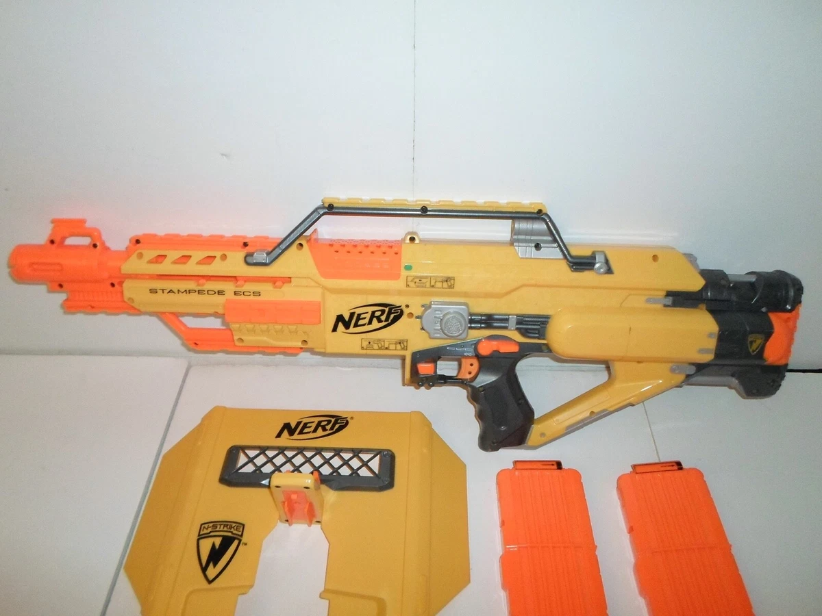 NERF N-Strike – Fusil d'Assaut Stampede ECS : : Jeux et