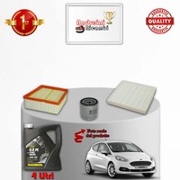 Set Service 3 Filter Und ÖL Ford Fiesta VII 1.1 Ti-Vct 63KW 86CV Von 2017->