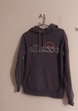 ELLESSE HOODIE SIZE XS 40" GREY Ladies /grey