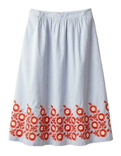 boden laura linen embroidered dress Boden Girls Embroidered Tulle Dress in Red