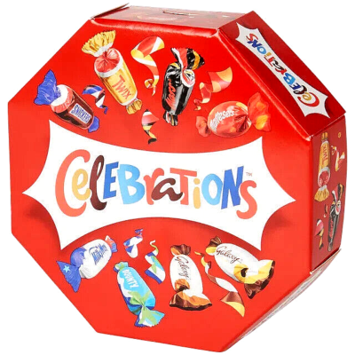 2x Boxes Celebrations Mix Mars Twix Bounty Milky Way Galaxy