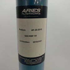 Aries AF-20-2012, 20"  KDF-55 & Coconut Shell GAC Filter