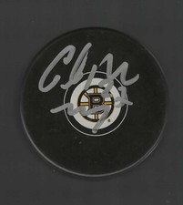 Glen Murray Signed Boston Bruins Puck