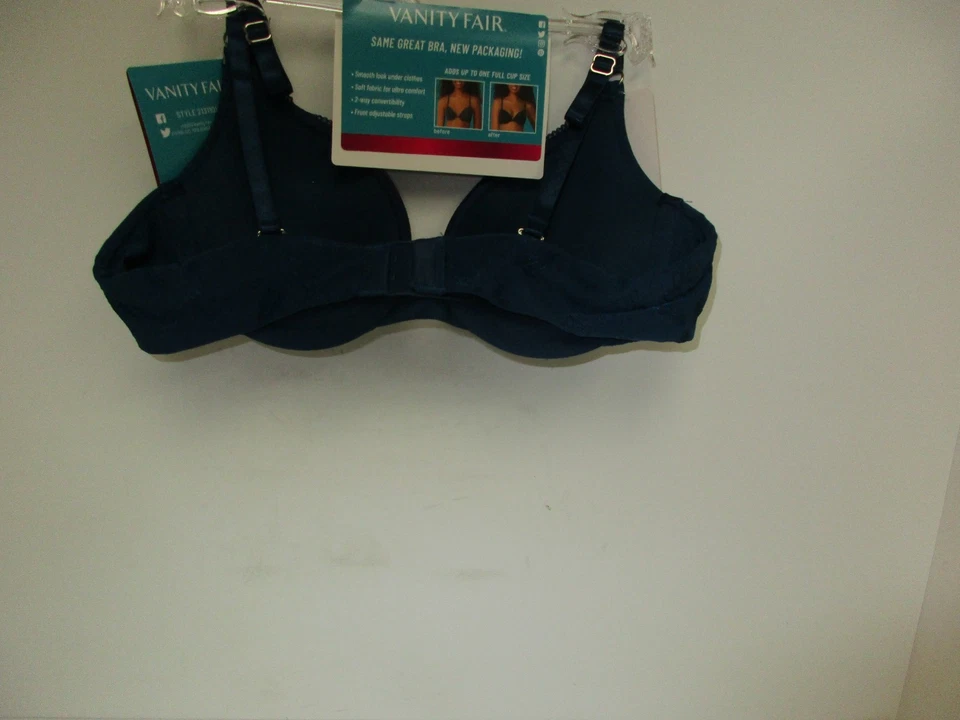 Vanity Fair  Women's Bra 2131101 Ego Boost Blue Size 34B New !!!! - Image 2 of 2
