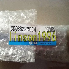 ONE New SMC CDQSB20-75DCM Thin cylinder Free shipping
