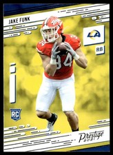 2021 Panini Prestige Jake Funk Rookie Los Angeles Rams #299