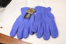 L.L. Bean polartec 200 gloves Medium Blue Vintage
