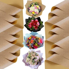 20 Sheets Premium Flower Wrapping Paper | Waterproof Flower Wrapping Paper for B