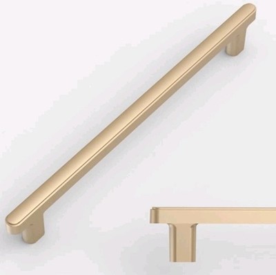 10 Pack Champagne Gold Cabinet Pulls 7.5 Inch(192mm) Hole Center