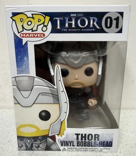 Funko Pop Marvel Thor The Mighty Avenger 01  THOR VINLE BOBBLE HEAD