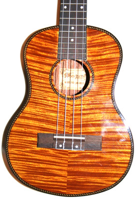 WOODNOTE TIGER MAHOGANY TENOR UKULELE GREAT ACTION WARM BRIGHT TONE EXCELLENT