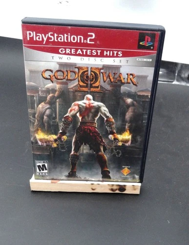 God of War II 2 Two Disc Set PlayStation 2 PS2 Sony (2007) [VG]