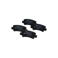 Bremsbelagsatz Scheiben Hinten 15,5 Mm Valeo FüR U.A. Toyota Corolla