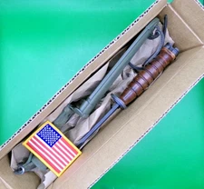 1969 Vietnam War M7 BOC Bayonet with VP Co. Scabbard - Vp/5 Throat - Unissued