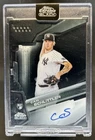 2026 Topps Chrome Black Cam Schlittler Chrome Black Autographs (RAW)