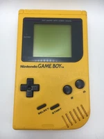 Nintendo Game Boy Original - Yellow Handheld Console DMG-01 (Works)