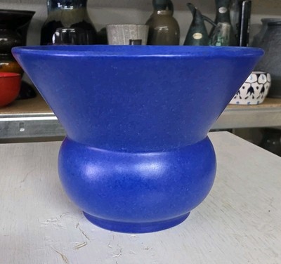 Rare Bauhaus Ceramic Vase by Grete Marks for Hael Workshops, Marwitz, 1920s Art 