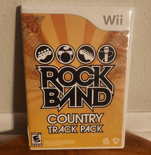 Rock Band: Country Track Pack Nintendo Wii Manual Included Multiplayer E10+