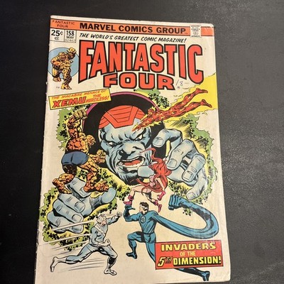 Fantastic Four #158 (Marvel Comics May 1975)