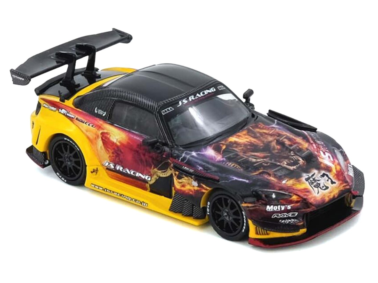 HONDA S2000 (AP1) RHD J'S RACING - MAOU 1/64 BY INNO MODELS IN64-S2000JS-MAOU