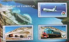 Tajikistan  2001  Transport  S/S   perforated  MNH