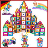 Magnetische Bausteine 122 Teile Spielzeug Montessori FüR Kinder Ab 3 Jahren