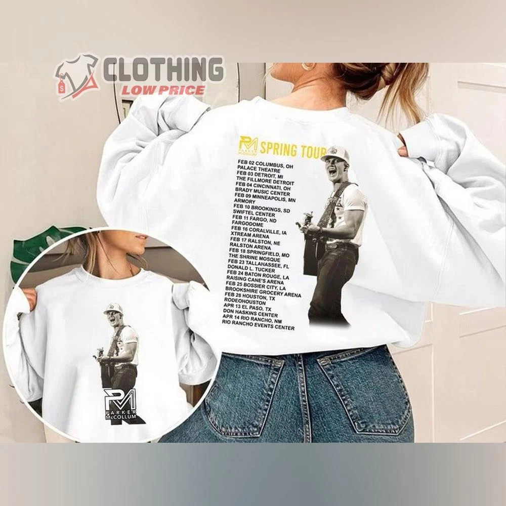 Parker Mccollum Spring Tour 2023 T-shirt, Parker Mccollum Country