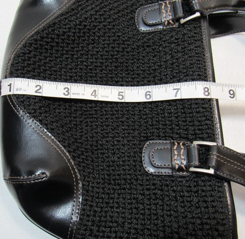 Bolso de hombro The Sak de ganchillo negro - Imagen 7 de 9