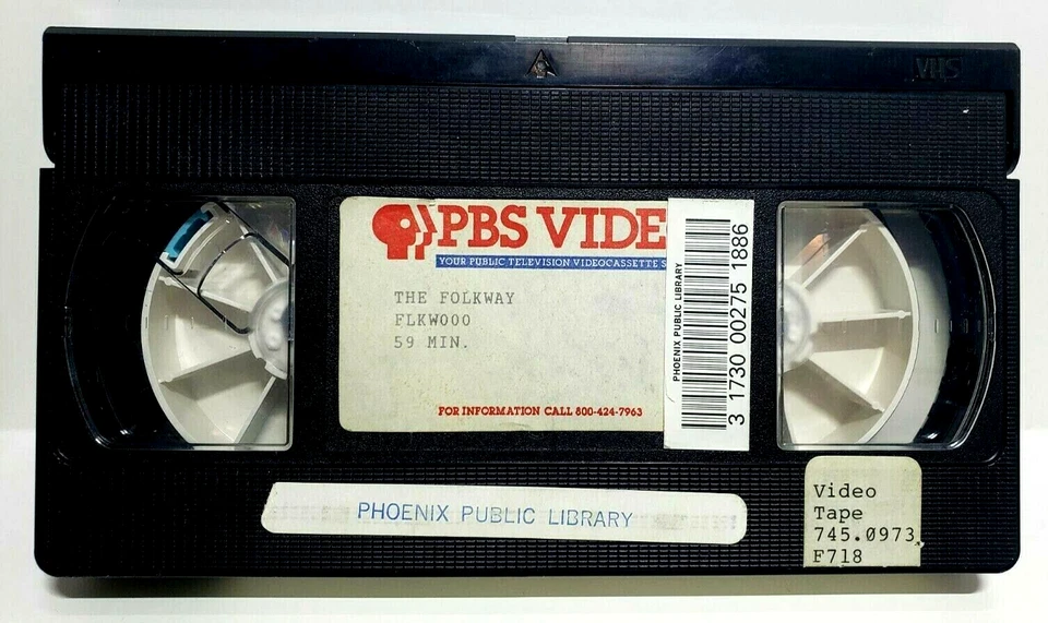 The Folkway 1976 Maryland Folk Culture VHS  Art Music Smith Island Fishing - Image 4 of 4