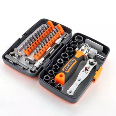 38Pc Screwdriver Bit Set 10 Hex Socket Ratchet Wrench All-in-One - USA STOCK