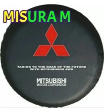 Copri Ruota di Scorta NUOVO FUORISTRADA MITSUBISHI PAJERO PIN MISUR M COPRIRUOTA