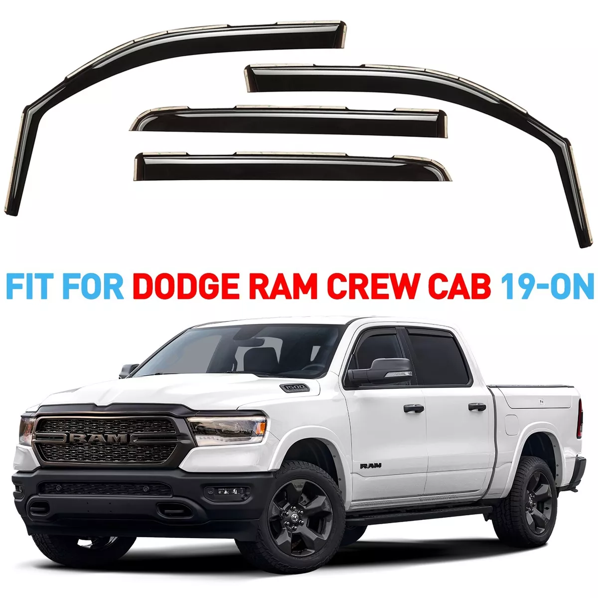 Rain guards for online dodge ram 1500