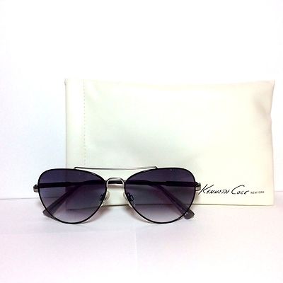 Kenneth Cole Sunglasses KC7000 09B - 58/140 Aviator Style  display picture 2