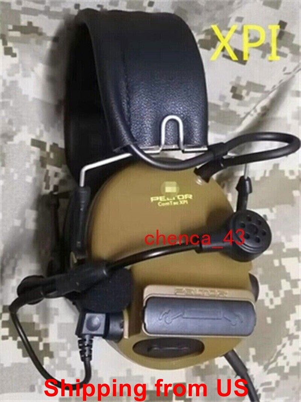 US Ship Comtac C5 XPI Headset Noise Reduction Replica Tactical Exchange Military