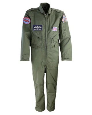 Kombat UK Kid's UK Flight Suit Army Children's Dress Up top gun