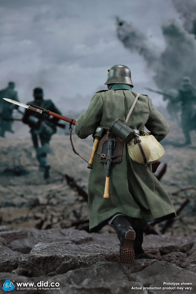 Ready! New DID D11014 1/6 WWI German Army Paul Baumer Action Ready! New DID D11014 1/6 WWI German Army Paul Baumer Action