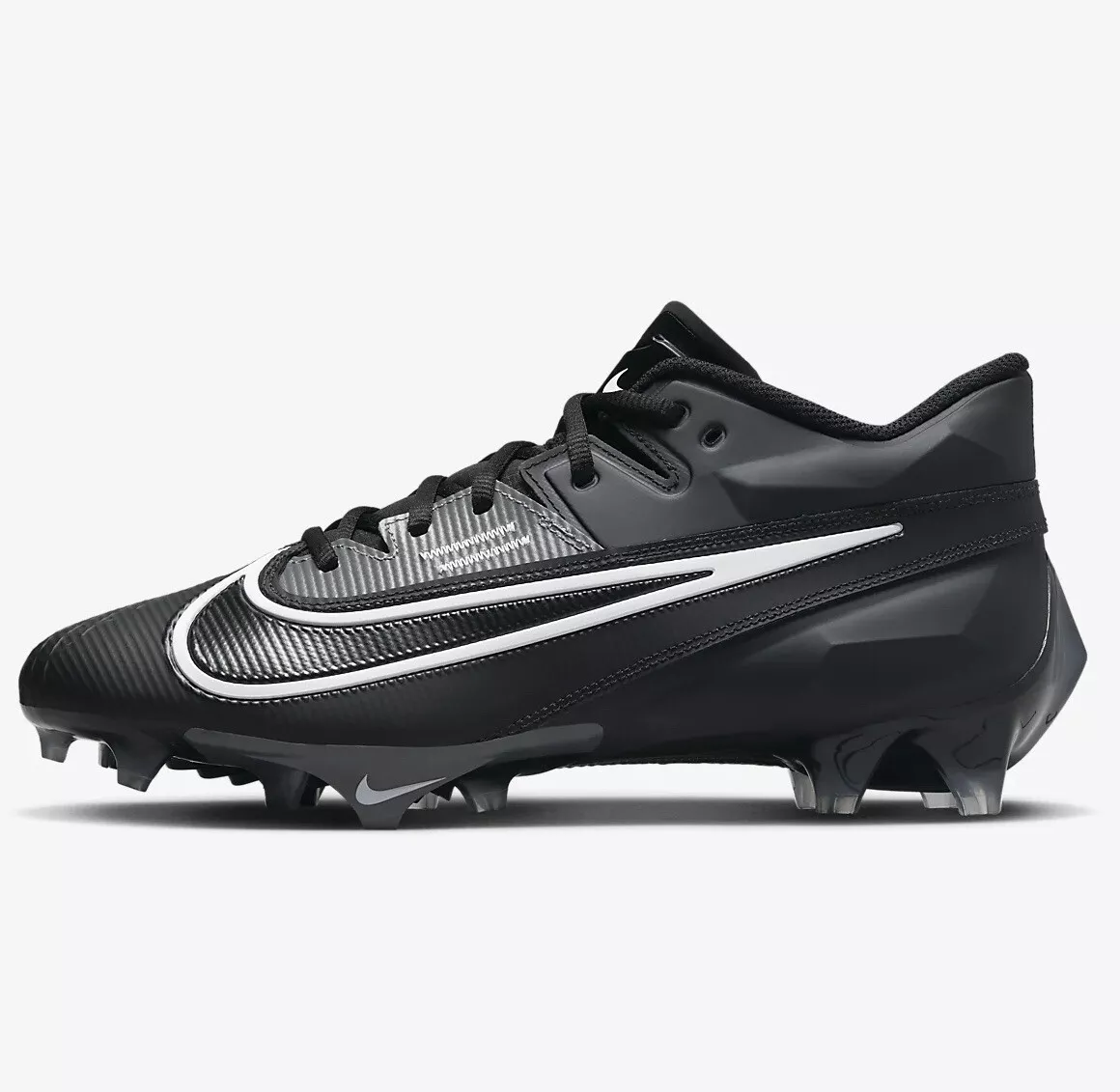 Nike Vapor Edge Elite 360 2 Football Cleats Black 200 MSRP DA5457 010 Size 11.5