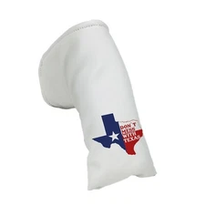 Don't Mess with Texas Sunfish Leather Blade Putter Golf Headcover