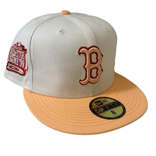 Boston Red Sox New Era 59FIFTY MLB Monaco 1999 All Star Game Fitted Cap Size 8