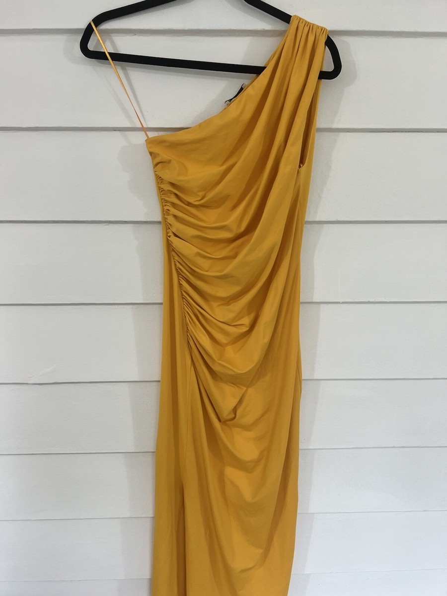 one shoulder dress zara Feather by Zara An understated choice for a second wedding look or intimate evening celebrations Zara | Dresses | Zara